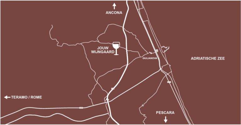 Italie, Abruzzo, Wijngaard, Wijncadeau, origineelcadeau